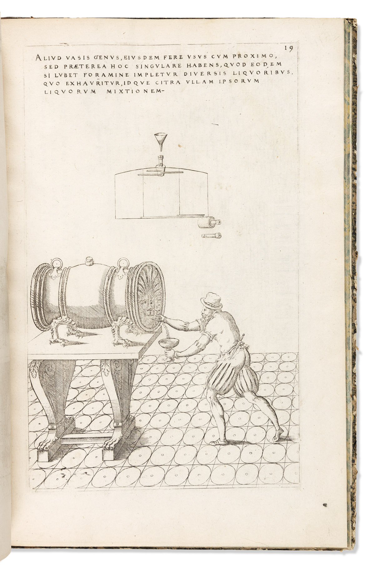 Besson, Jacques (1540?-1573) Theatre des Instrumens Mathemetiques & Mechaniques.